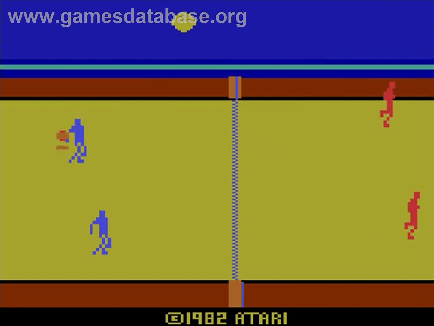 RealSports Volleyball - Atari 2600 - Artwork - Title Screen
