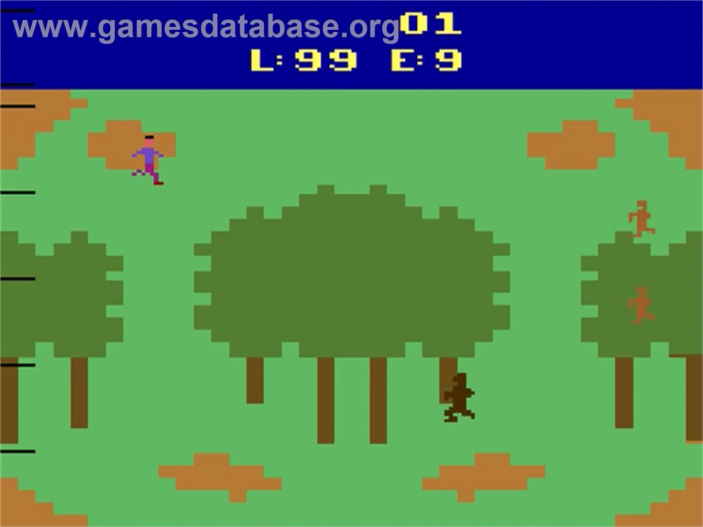 Revenge of the Apes - Atari 2600 - Artwork - Title Screen