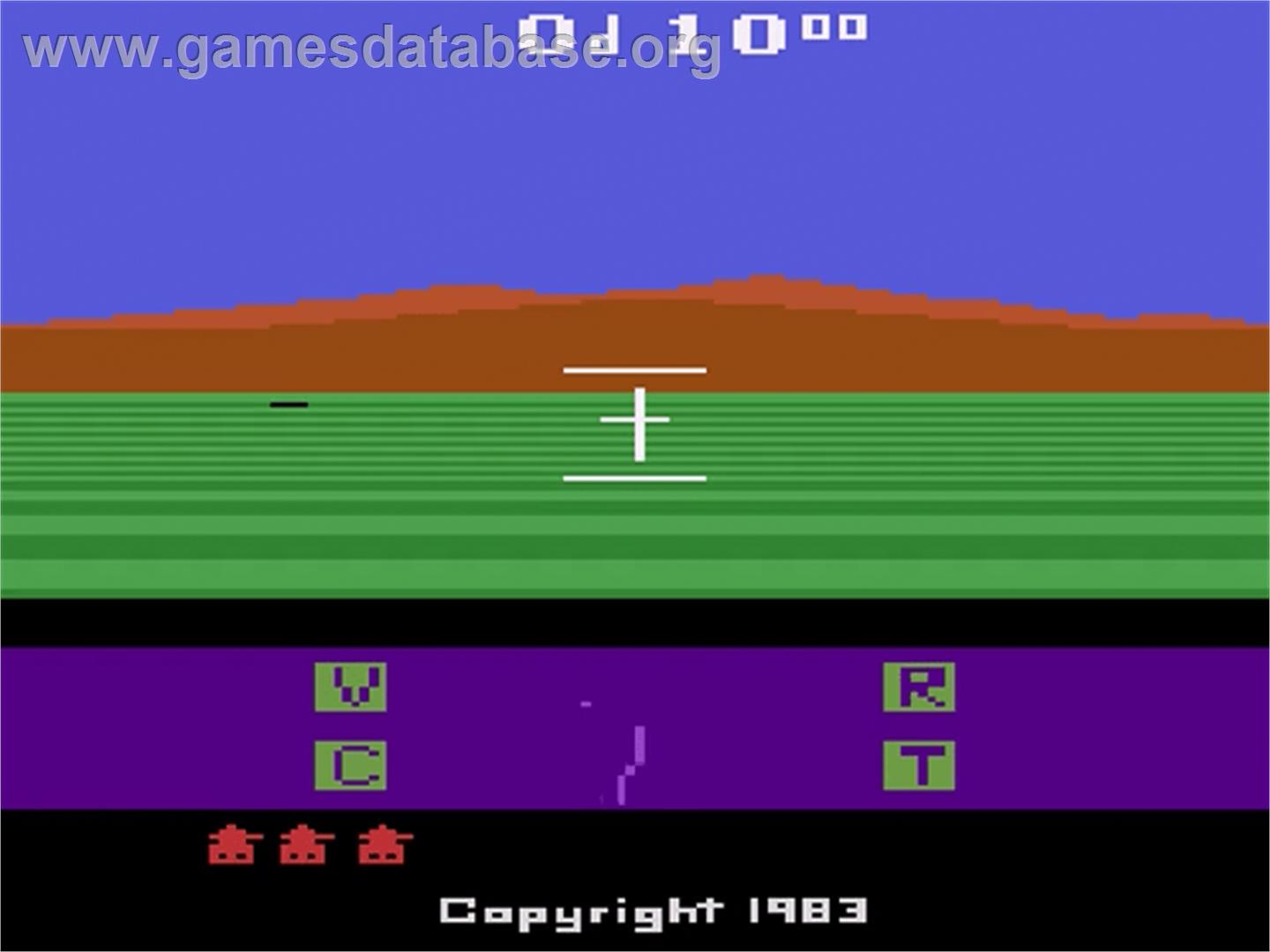 Robot Tank - Atari 2600 - Artwork - Title Screen