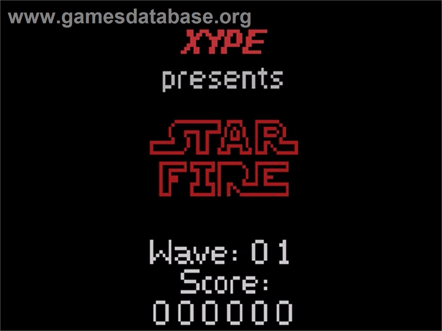 Star Wars - Atari 2600 - Artwork - Title Screen