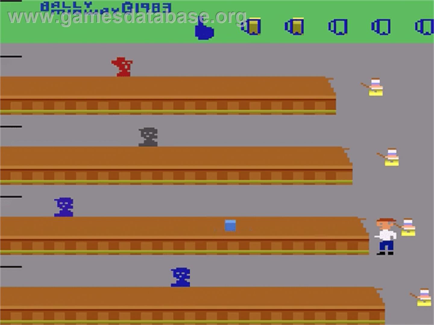 Tapper - Atari 2600 - Artwork - Title Screen