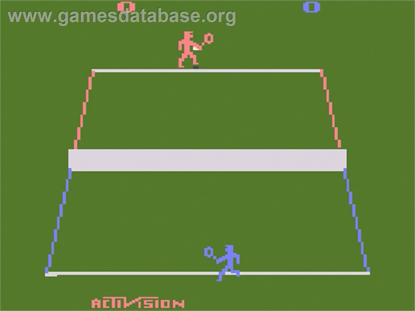 Tennis - Atari 2600 - Artwork - Title Screen