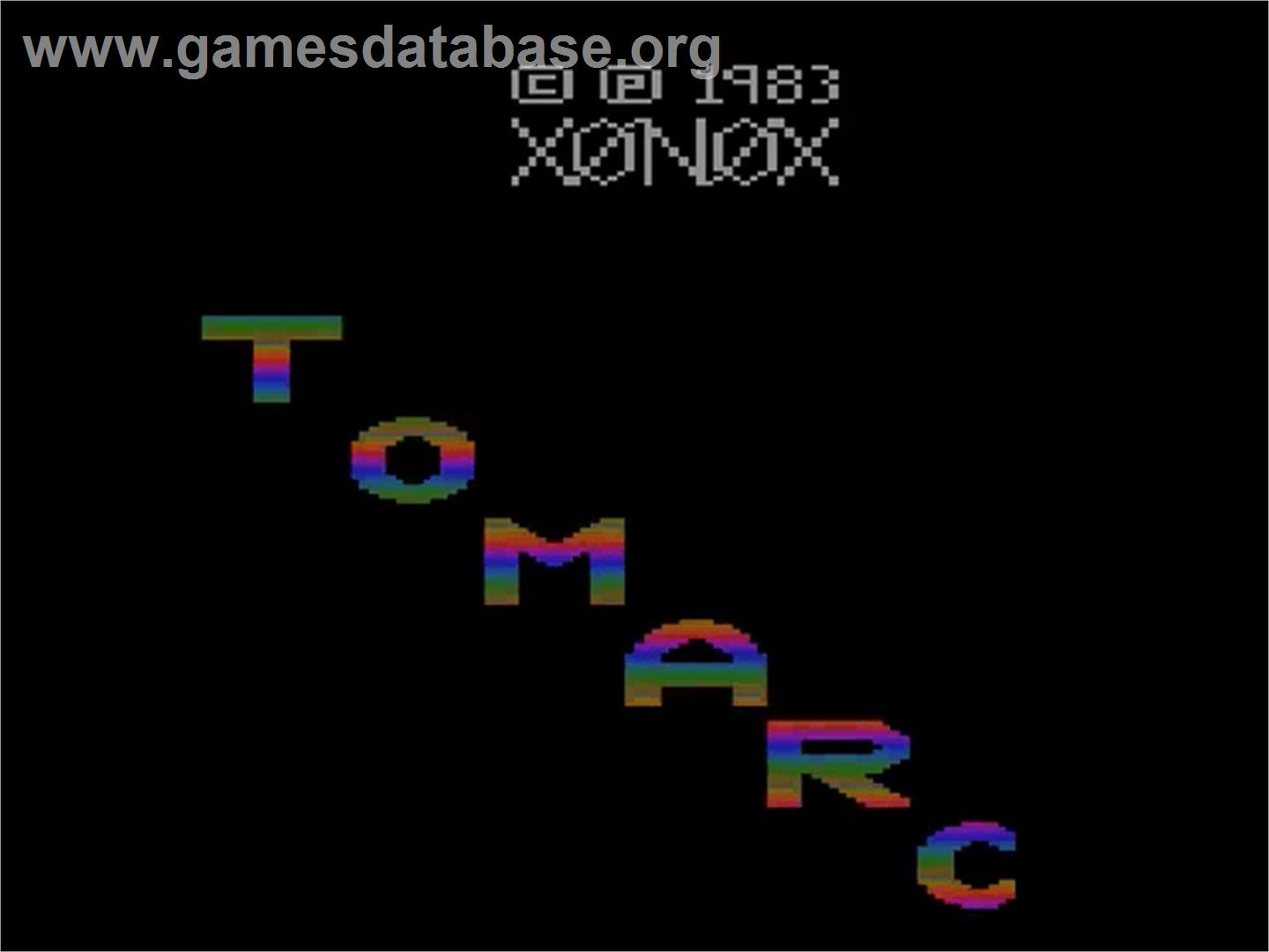Tomarc the Barbarian - Atari 2600 - Artwork - Title Screen