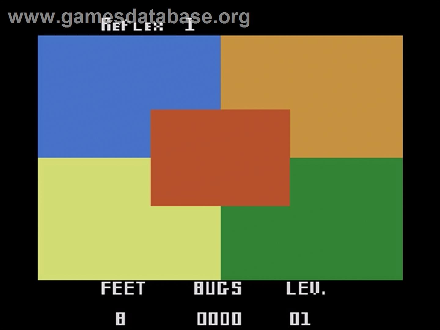 Video Reflex - Atari 2600 - Artwork - Title Screen