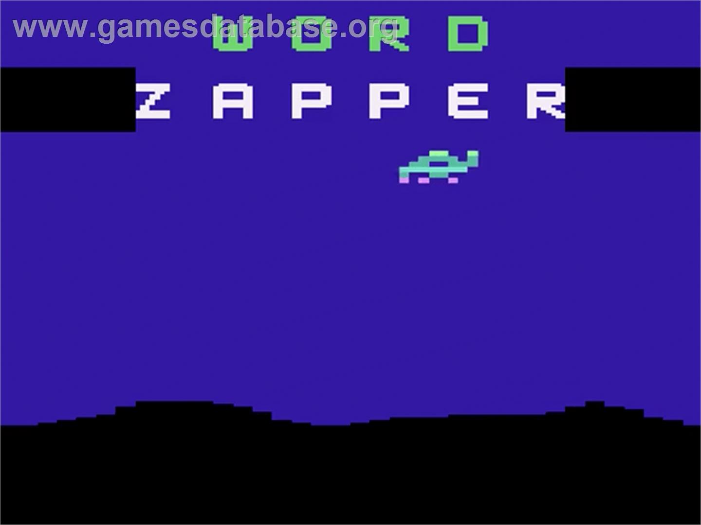 Word Zapper - Atari 2600 - Artwork - Title Screen
