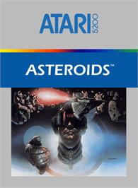 Box cover for Asteroids on the Atari 5200.