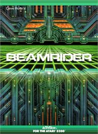Box cover for Beamrider on the Atari 5200.