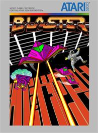 Box cover for Blaster on the Atari 5200.