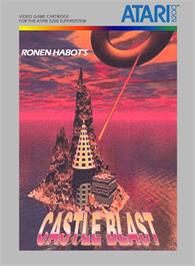 Box cover for Castle Blast on the Atari 5200.