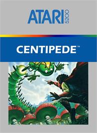 Box cover for Centipede on the Atari 5200.