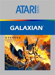 Box cover for Galaxian on the Atari 5200.
