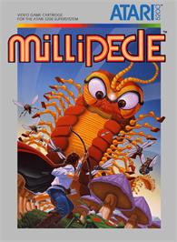 Box cover for Millipede on the Atari 5200.