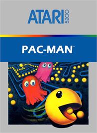 Box cover for Pac-Man on the Atari 5200.