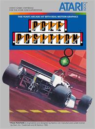 Box cover for Pole Position on the Atari 5200.