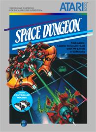 Box cover for Space Dungeon on the Atari 5200.