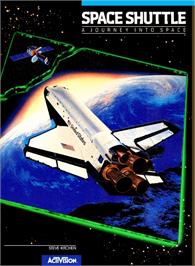 Box cover for Space Shuttle: A Journey into Space on the Atari 5200.