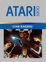 Box cover for Star Raiders on the Atari 5200.