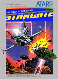 Box cover for Stargate on the Atari 5200.