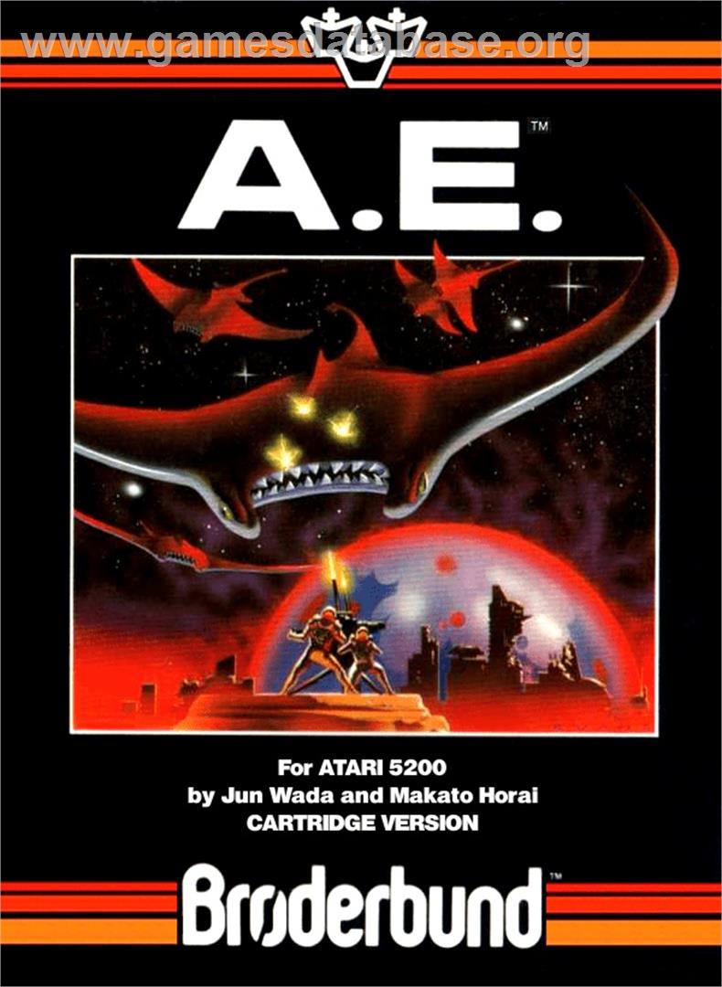 A.E. - Atari 5200 - Artwork - Box