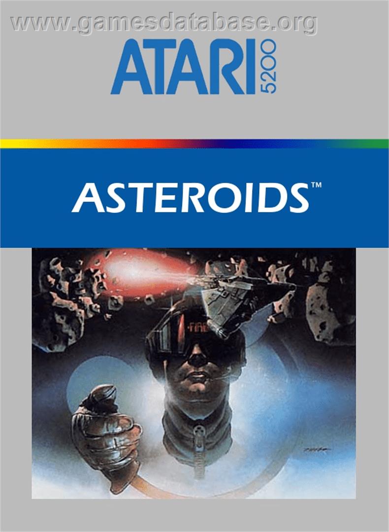 Asteroids - Atari 5200 - Artwork - Box