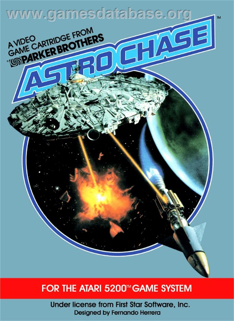 Astro Chase - Atari 5200 - Artwork - Box
