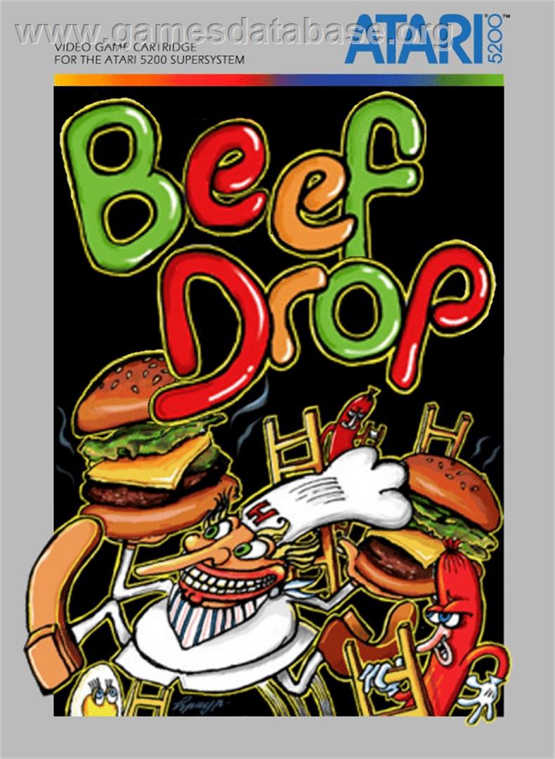 Beef Drop - Atari 5200 - Artwork - Box