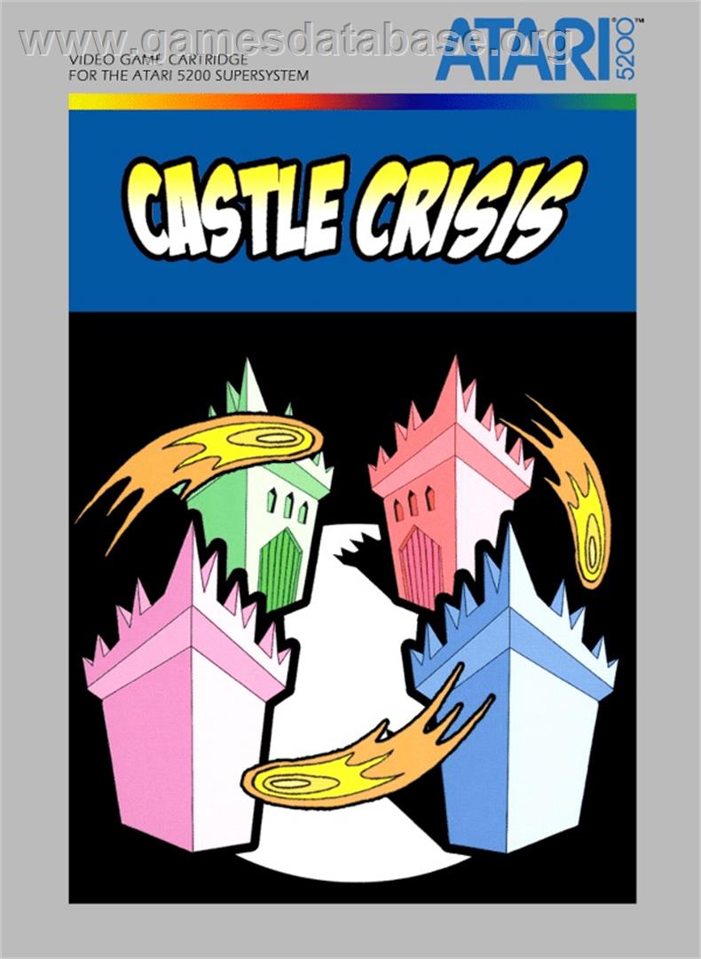 Castle Crisis - Atari 5200 - Artwork - Box