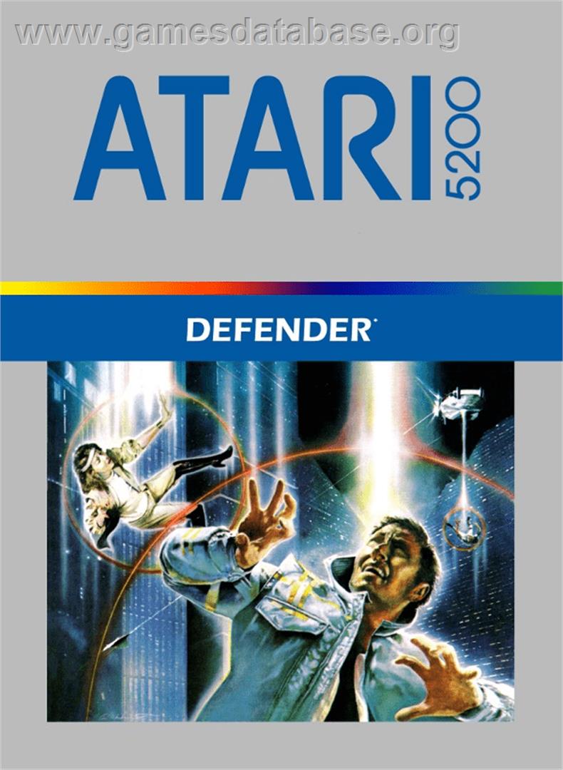 Defender - Atari 5200 - Artwork - Box