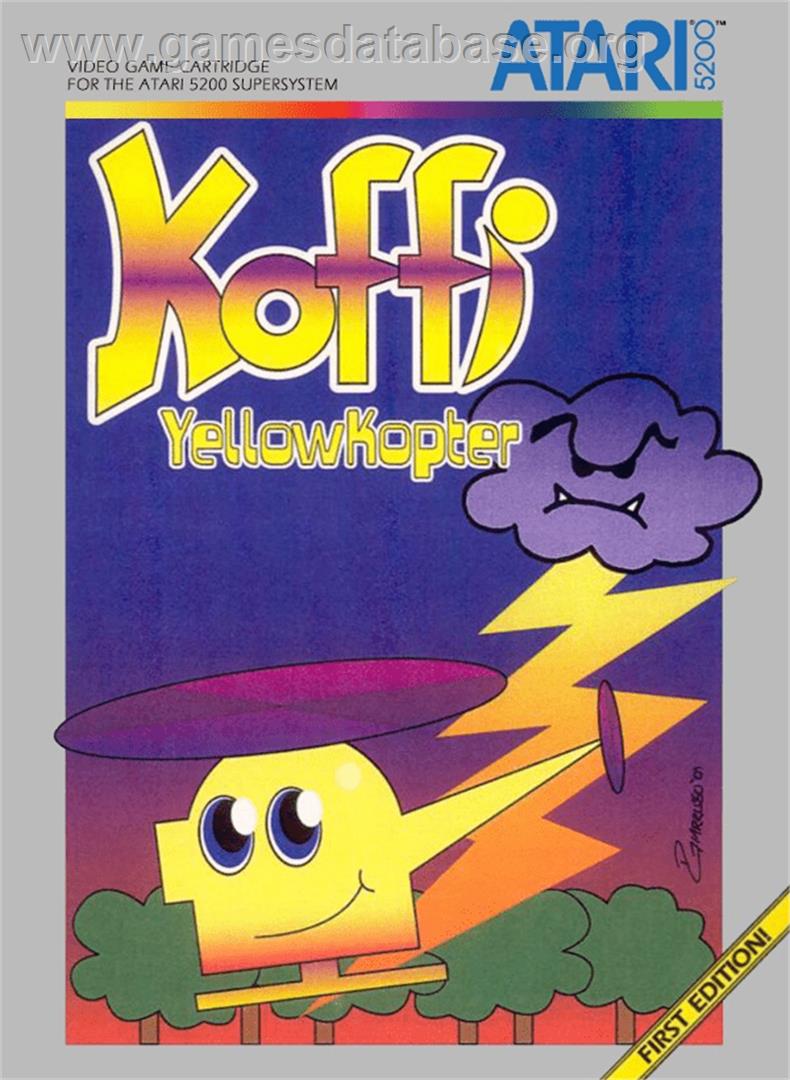 Koffi: Yellow Kopter: Demo - Atari 5200 - Artwork - Box
