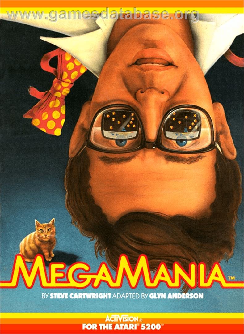 Megamania - Atari 5200 - Artwork - Box