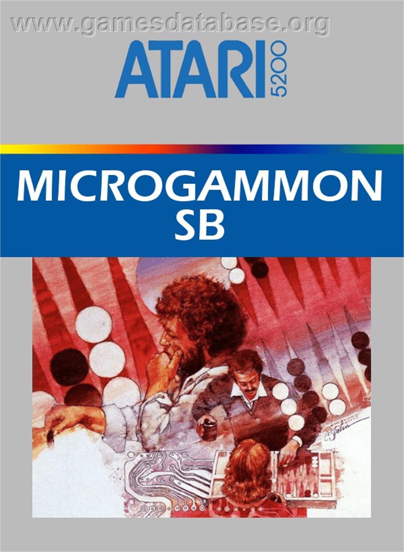 Microgammon SB - Atari 5200 - Artwork - Box