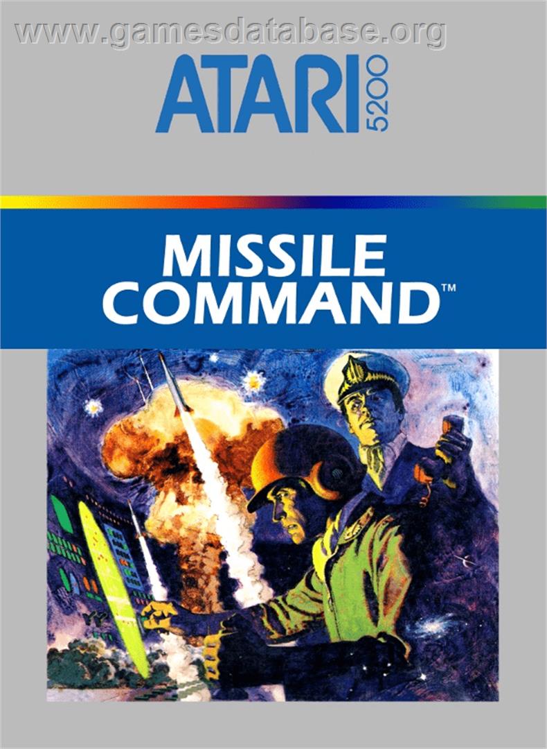 Missile Command - Atari 5200 - Artwork - Box