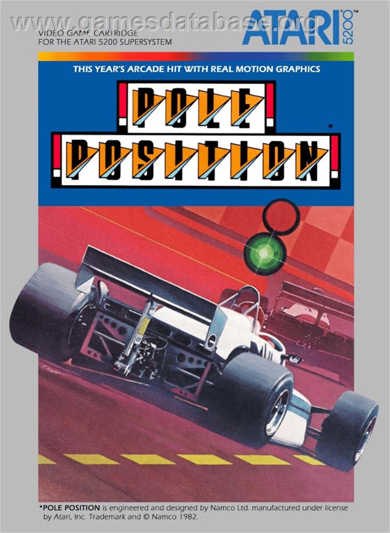Pole Position - Atari 5200 - Artwork - Box