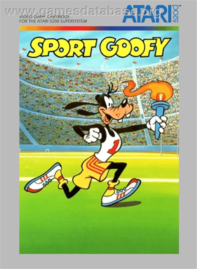 Sport Goofy - Atari 5200 - Artwork - Box