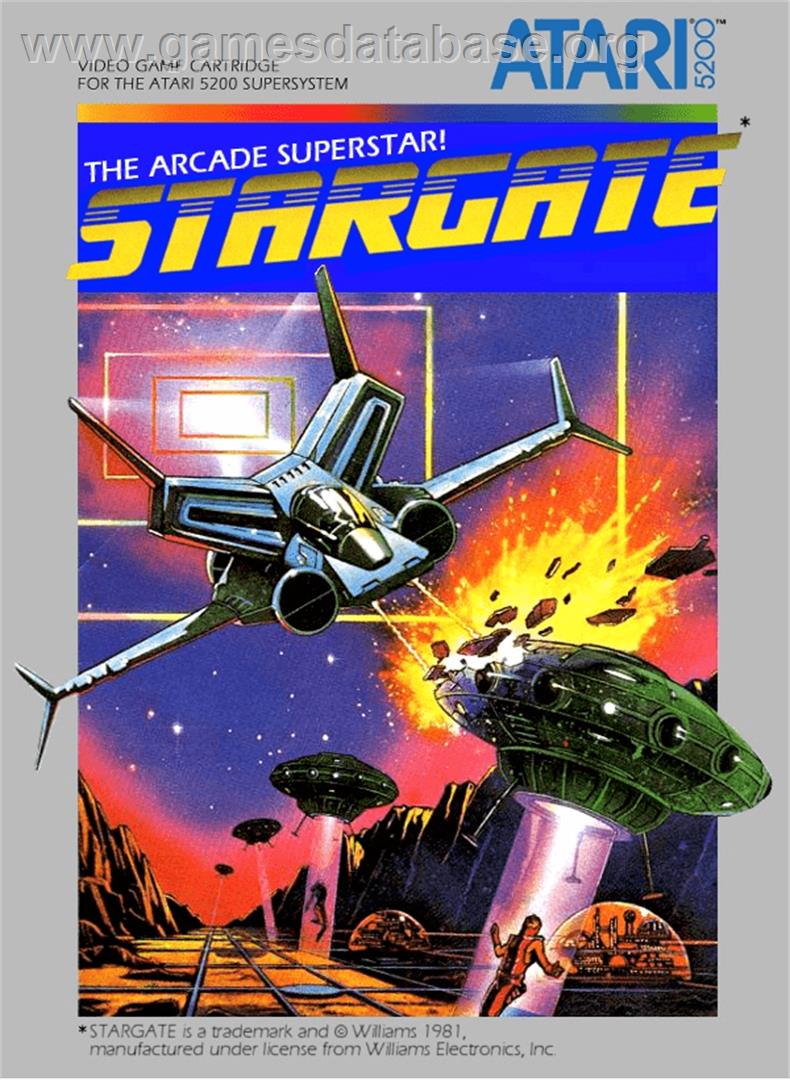 Stargate - Atari 5200 - Artwork - Box