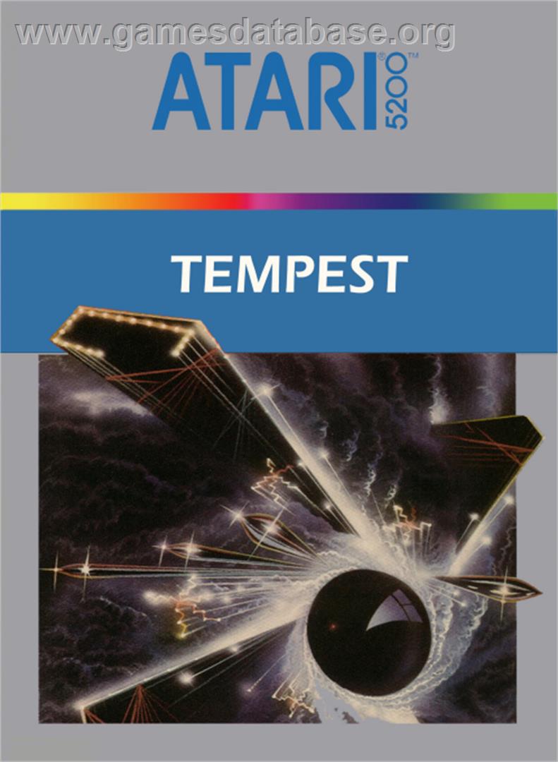 Tempest - Atari 5200 - Artwork - Box