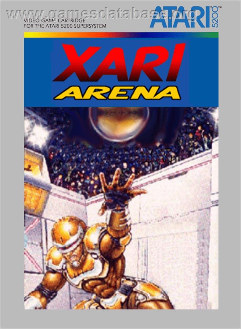 Xari Arena - Atari 5200 - Artwork - Box