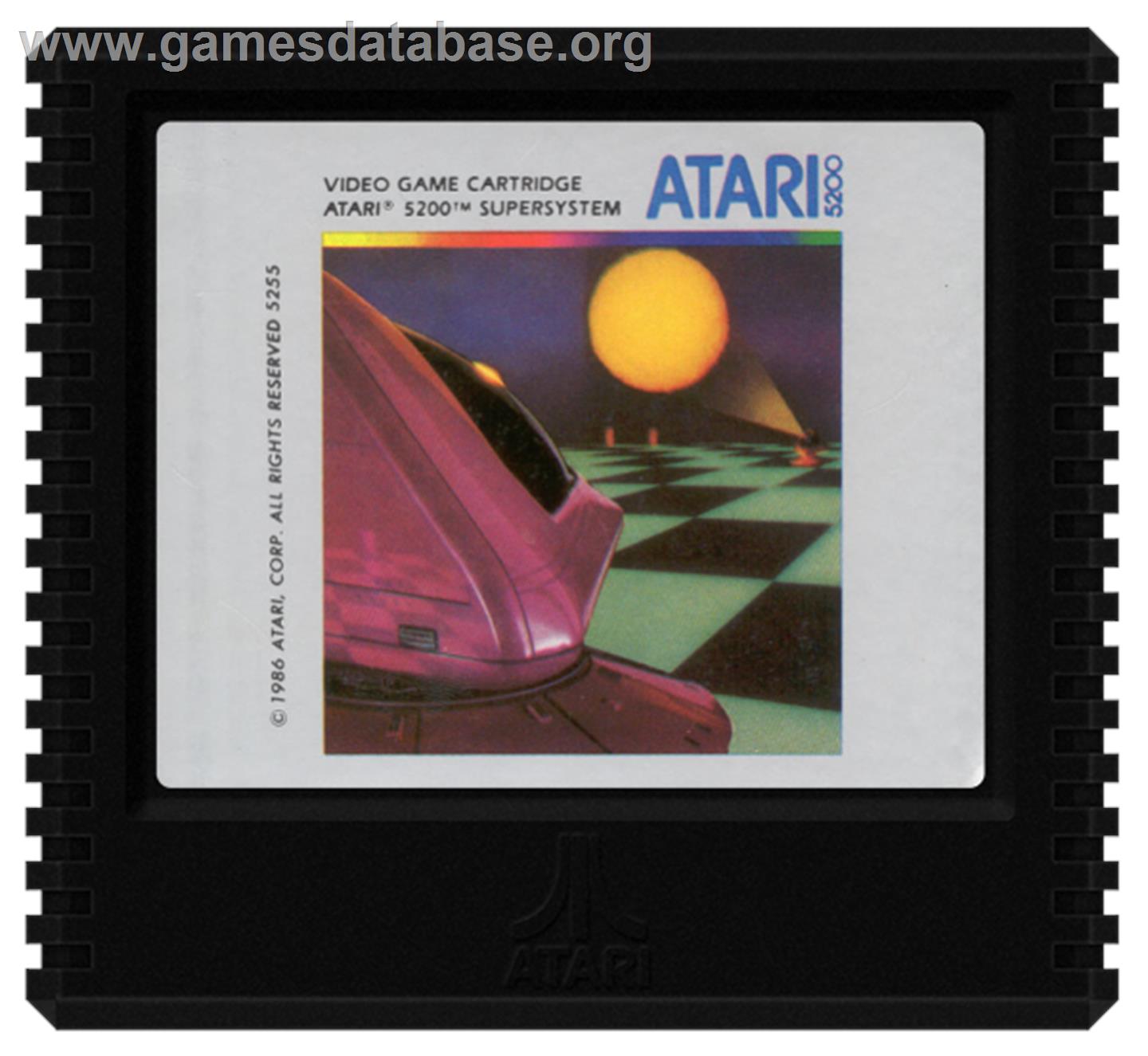 Ballblazer - Atari 5200 - Artwork - Cartridge