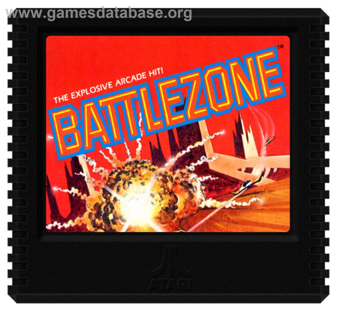 Battle Zone - Atari 5200 - Artwork - Cartridge