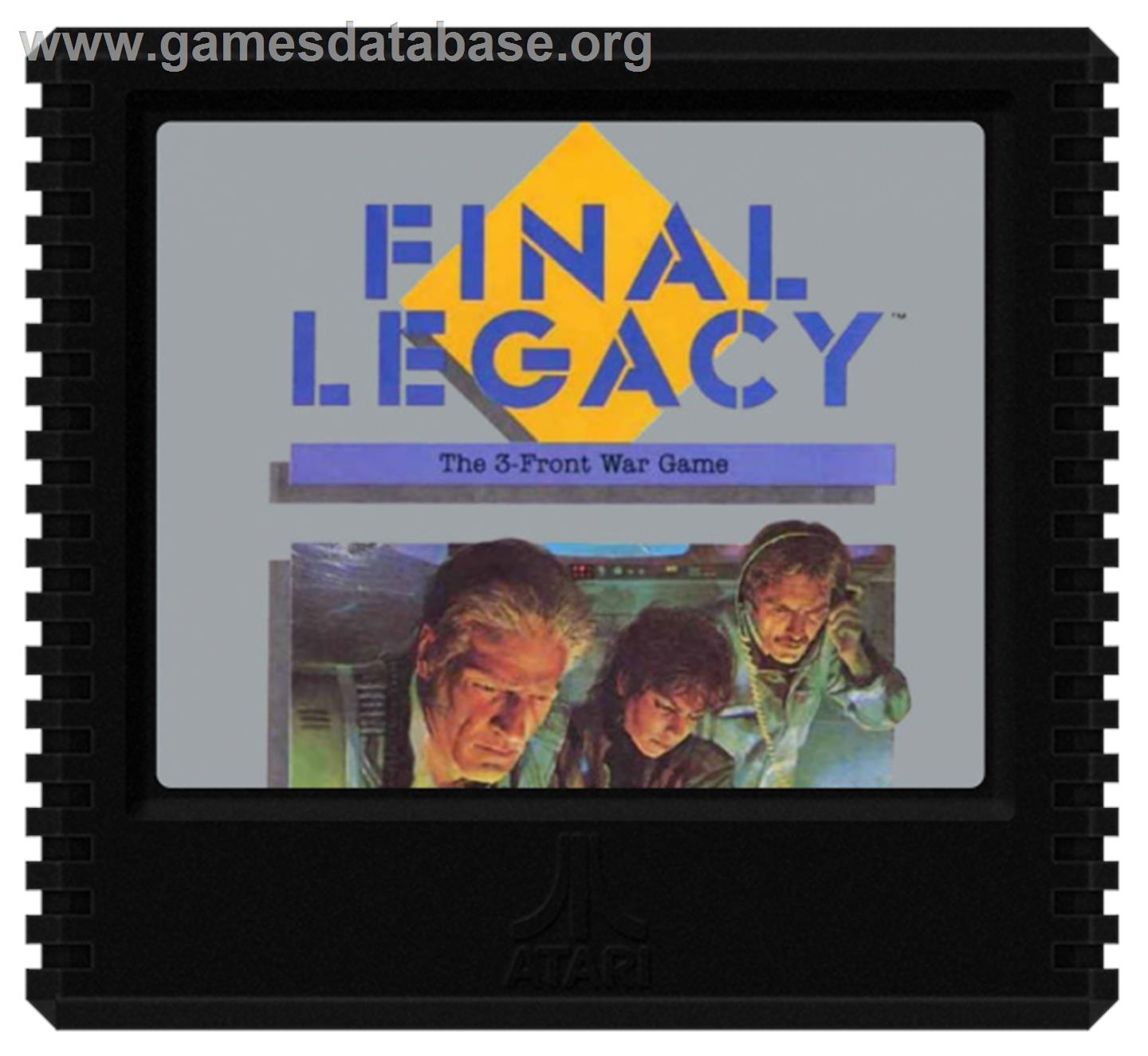 Final Legacy - Atari 5200 - Artwork - Cartridge