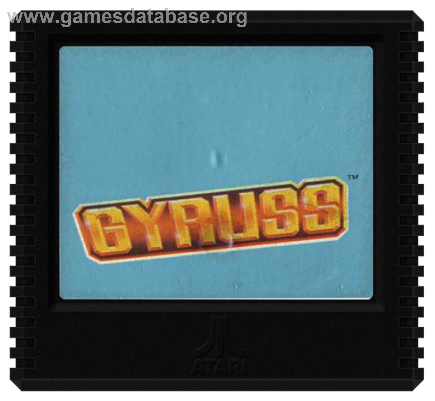 Gyruss - Atari 5200 - Artwork - Cartridge