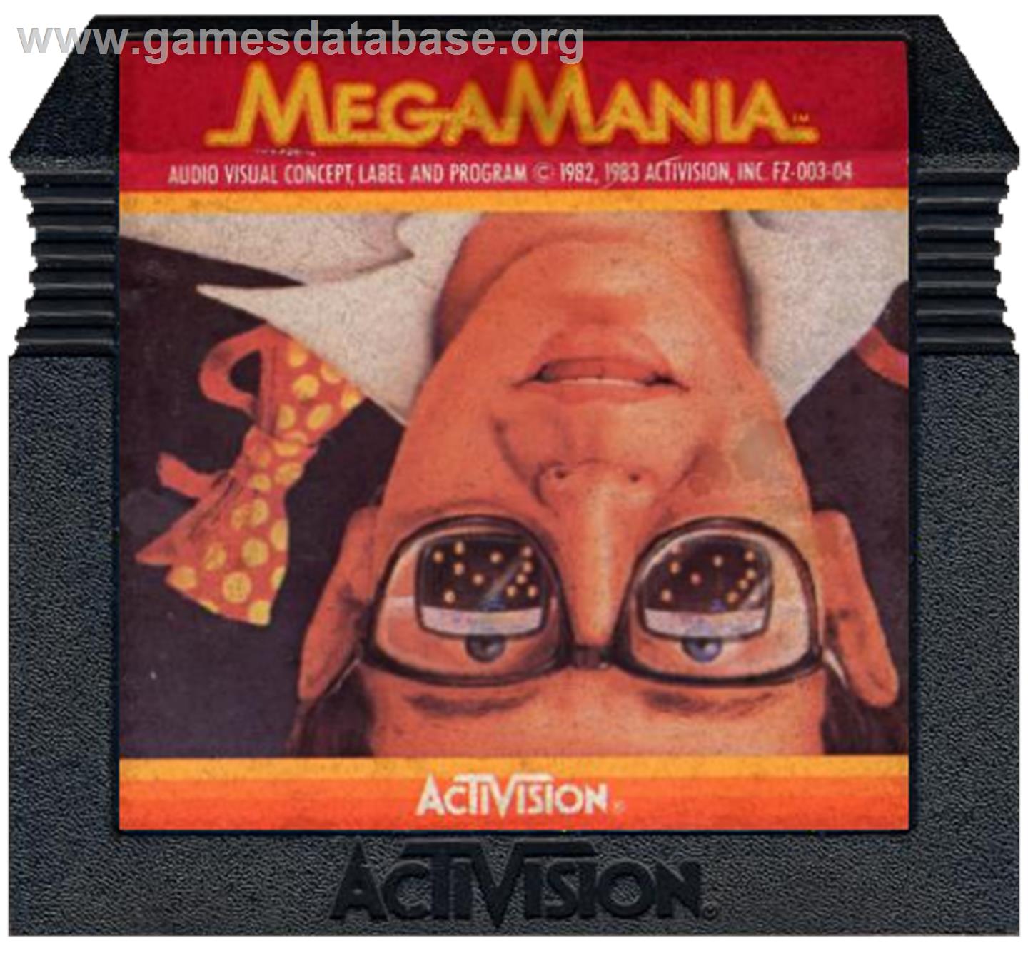Megamania - Atari 5200 - Artwork - Cartridge