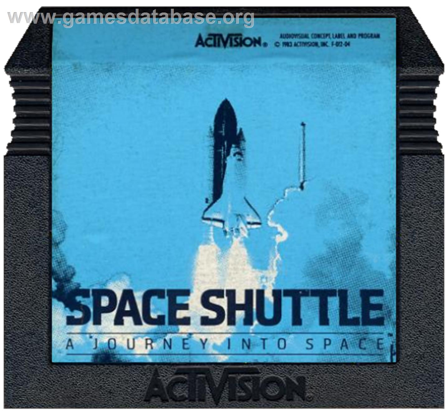 Space Shuttle: A Journey into Space - Atari 5200 - Artwork - Cartridge