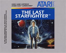Top of cartridge artwork for Last Starfighter on the Atari 5200.