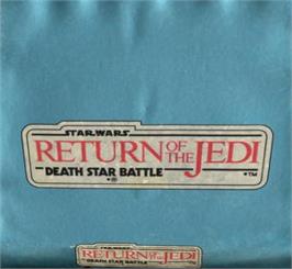 Top of cartridge artwork for Star Wars: Return of the Jedi - Death Star Battle on the Atari 5200.