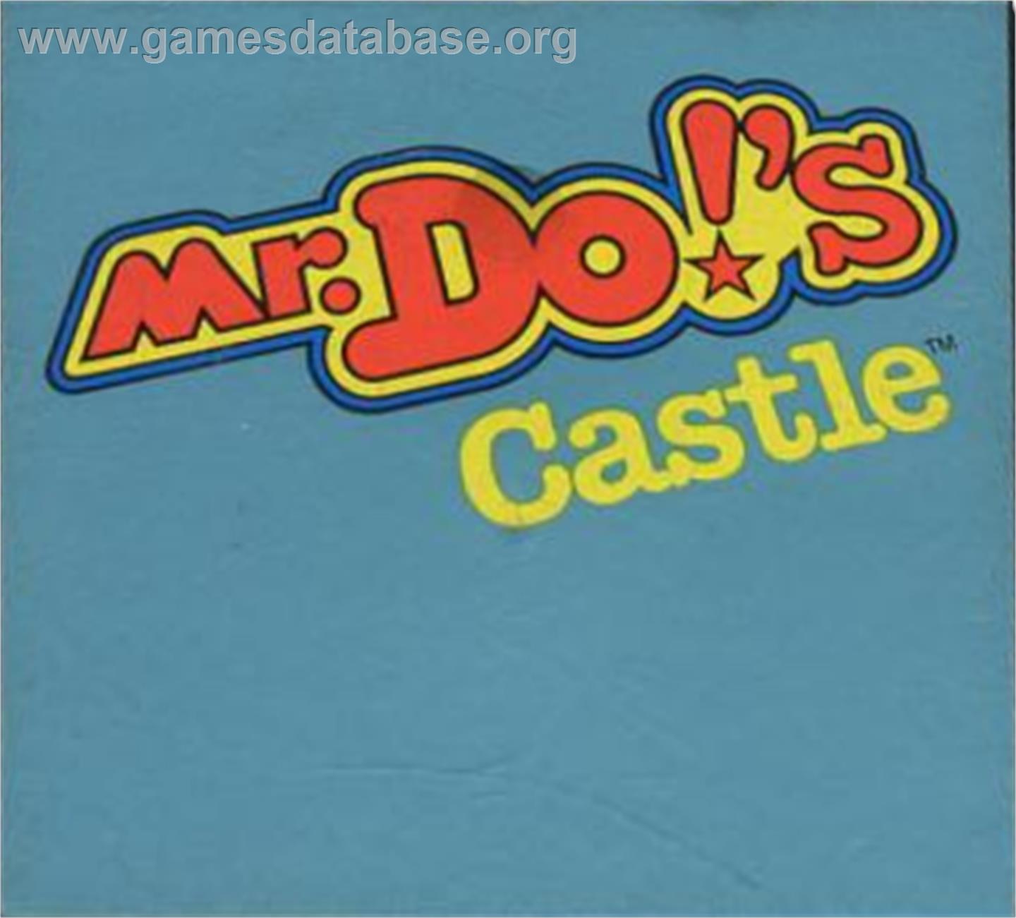 Mr. Do's Castle - Atari 5200 - Artwork - Cartridge Top
