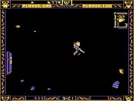In game image of Gremlins on the Atari 5200.
