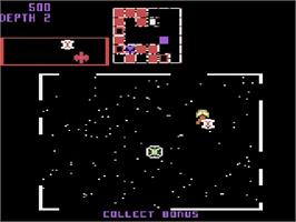 In game image of Space Dungeon on the Atari 5200.