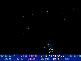 In game image of Star Raiders on the Atari 5200.
