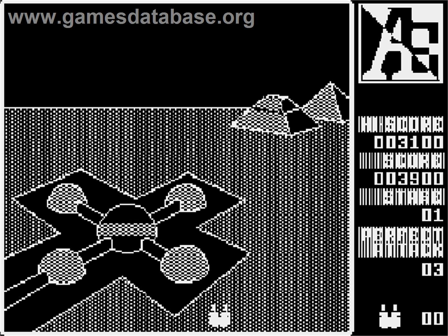 A.E. - Atari 5200 - Artwork - In Game